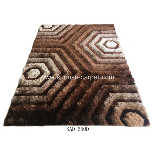 150D Polyester Silk Shaggy Carpet